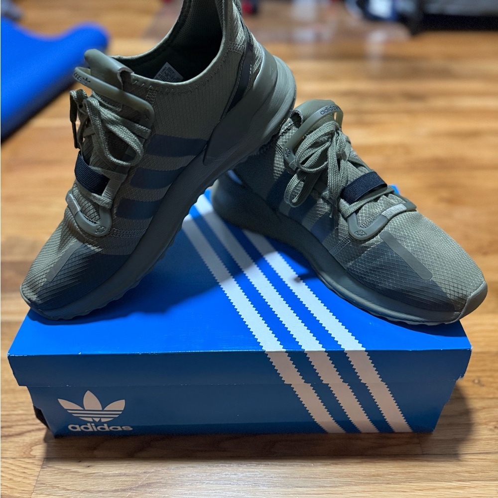 Adidas U Path Run Olive Green Running Shoes